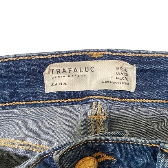 Trafaluc zara high rise skinny jeans jeggings like new woman’s size 8 - Picture 4 of 5